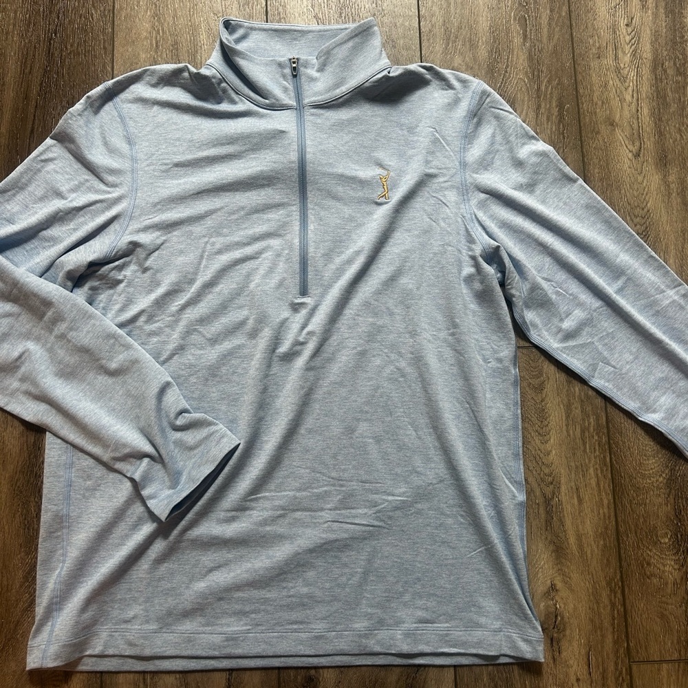 Light Blue TPC Quarter-Zip Pullover (Lululemon)